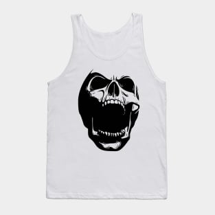 Fury Skull (white) Tank Top